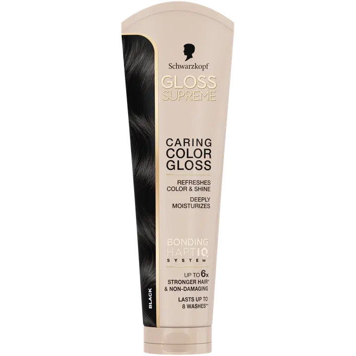 Schwarzkopf Gloss Supreme Black 145ml
