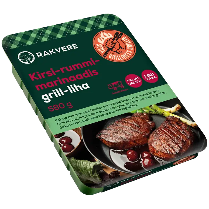 Rakvere Kirsi-Rummimarinaadis Grill-Liha 580G