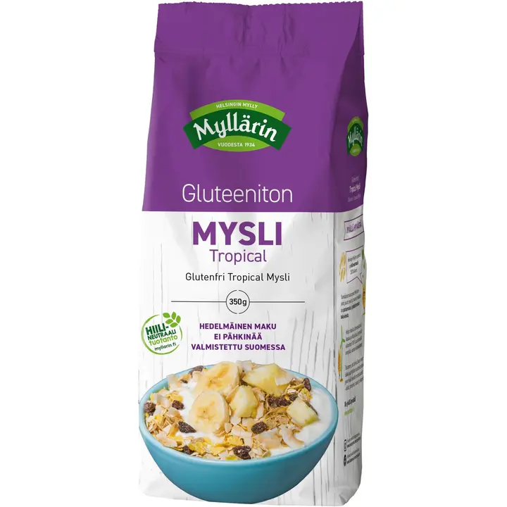 Myllärin Gluteeniton Tropical Mysli 350 g