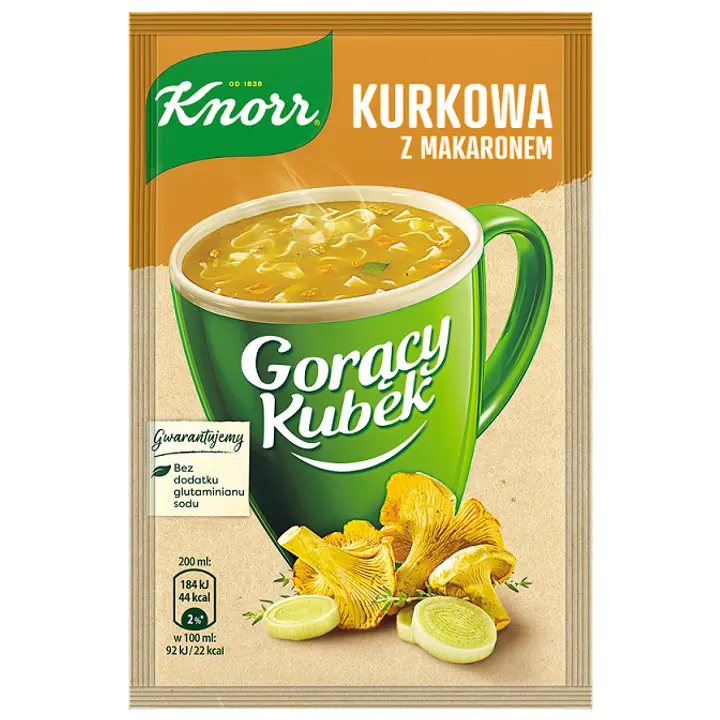Knorr kukeseenesupp pastaga 13 g
