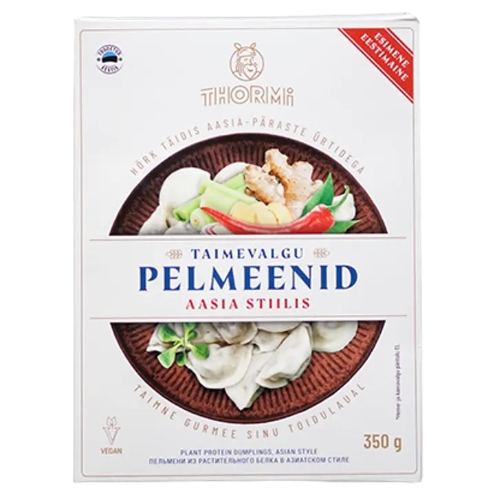 Thormi Taimevalgu Pelmeenid Aasia Stiilis 350 g