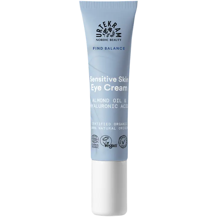URTEKRAM Fragrance Free Hellävarainen Silmänympärysvoide 15ml