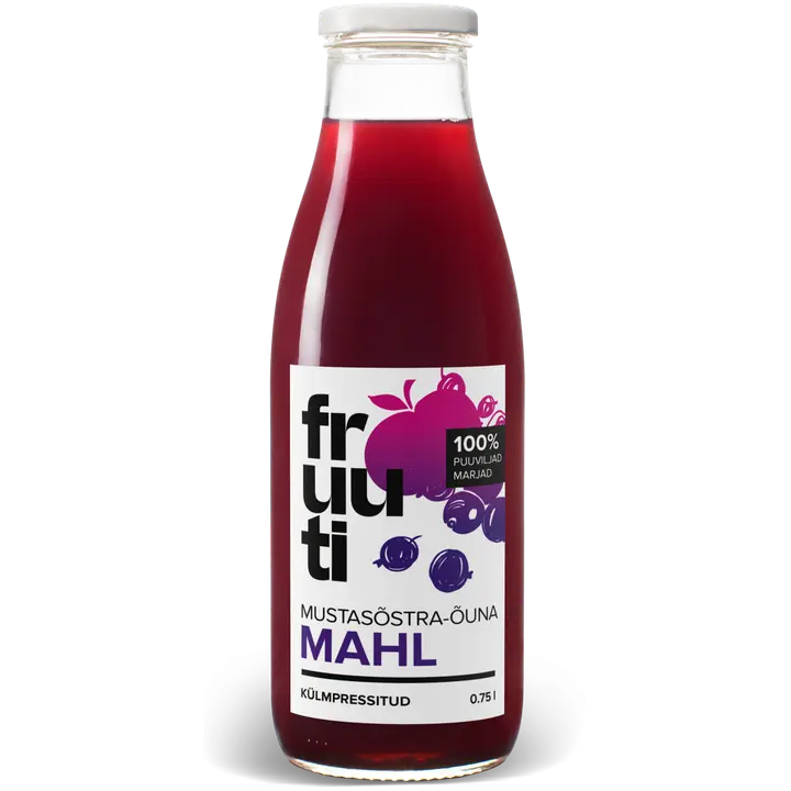 Fruuti mustsõstra-õunamhl 750ml