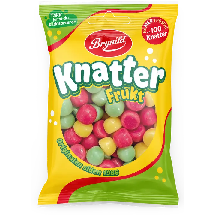 Brynild Knatter Hedelmä makeisraesekoitus 80 g