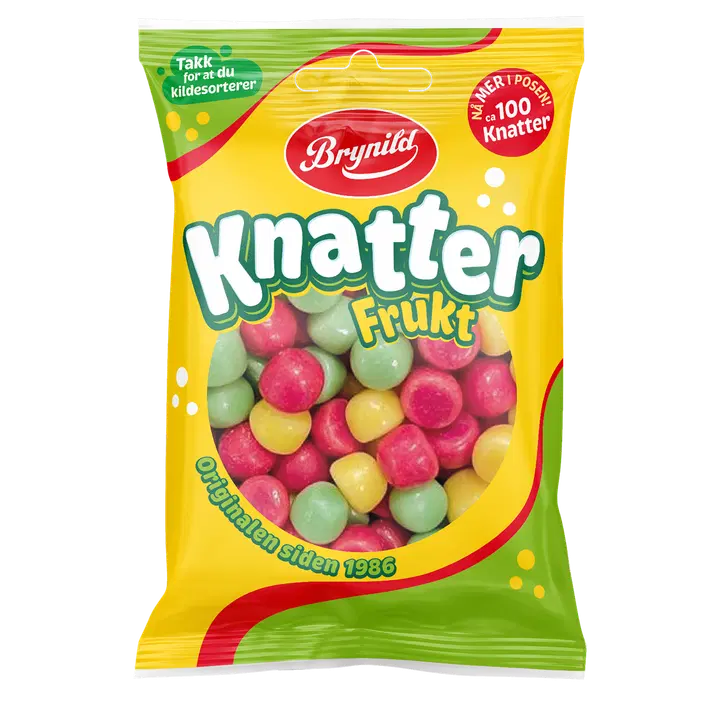 Brynild Knatter Hedelmä makeisraesekoitus 80 g