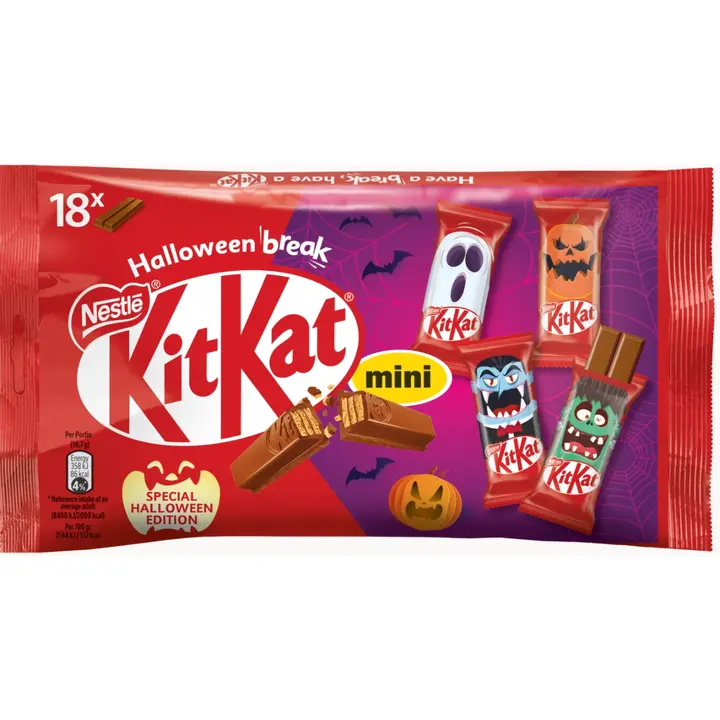 Kit Kat Halloweeni mini-kott 301g