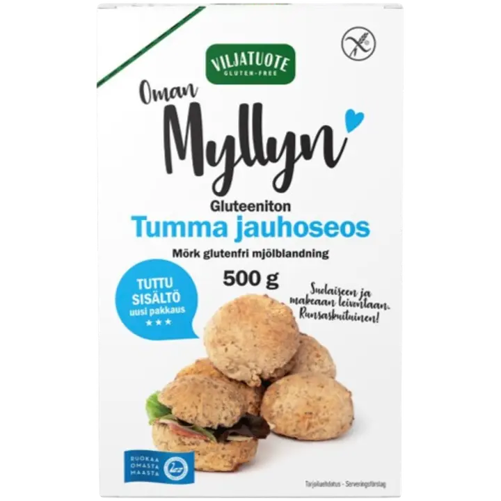 Virtasalmen Viljatuote Tumma gluteeniton jauhoseos 500g