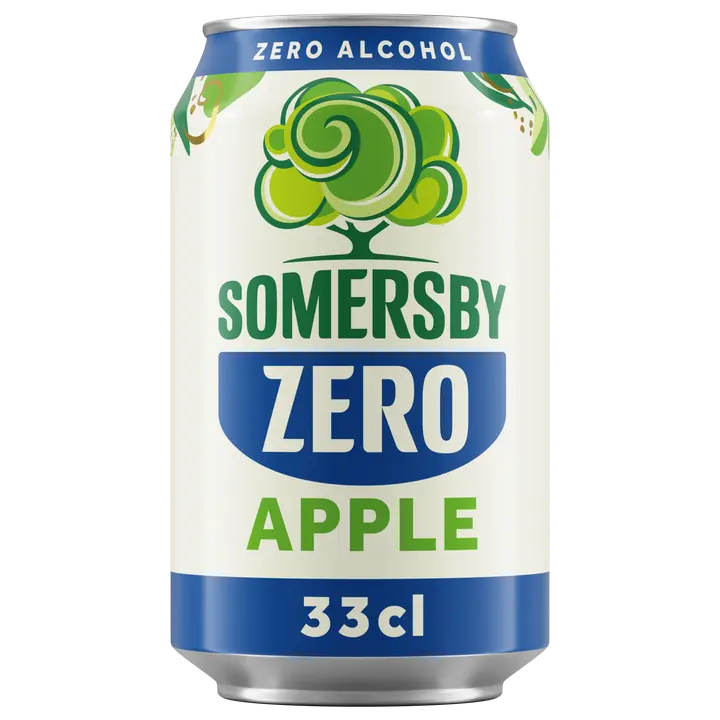 Somersby Apple alkoholiton omenasiideri 0,0 % tölkki 0,33 L