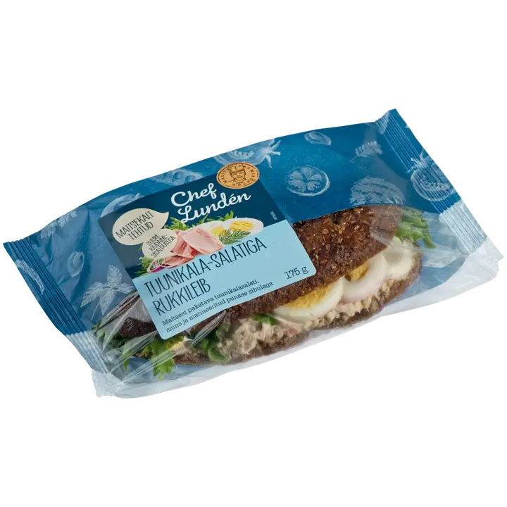 Chef Lunden Tuunikala-Salatiga Rukkileib 175 G