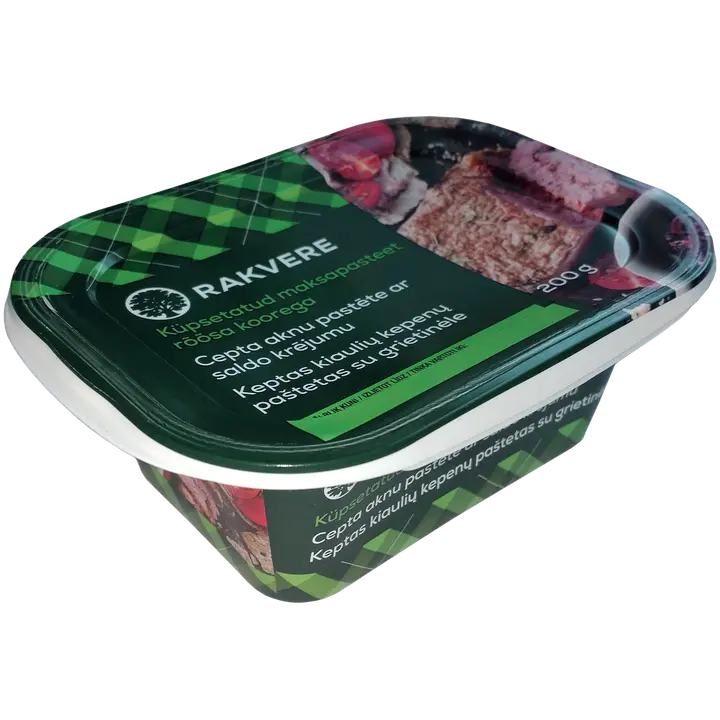 Rakvere Küpsetatud Maksapasteet Rõõsa Koorega