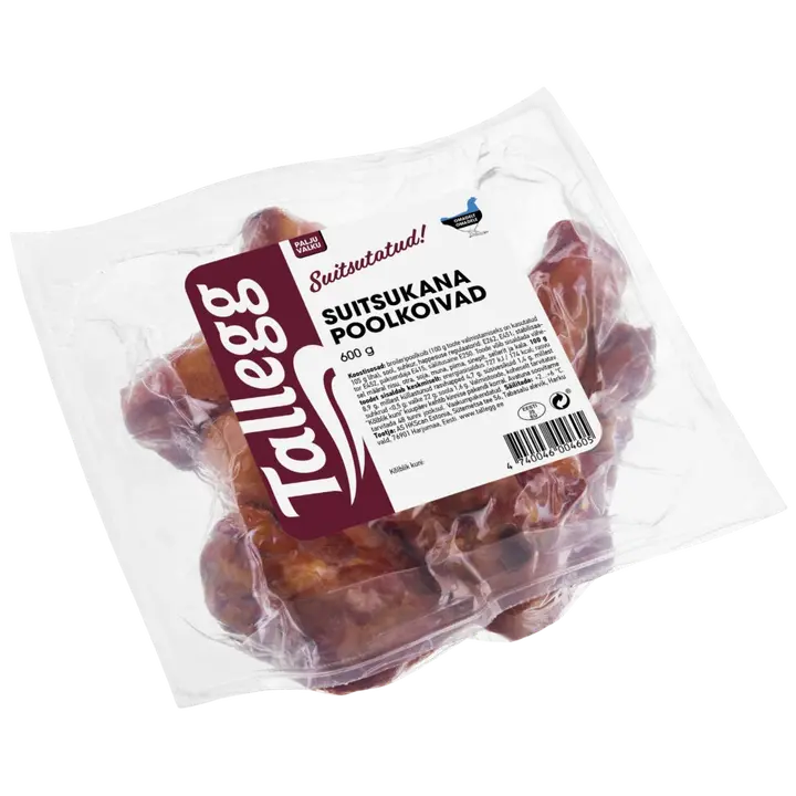 Tallegg Broileripoolkoivad Suitsutatud 600G