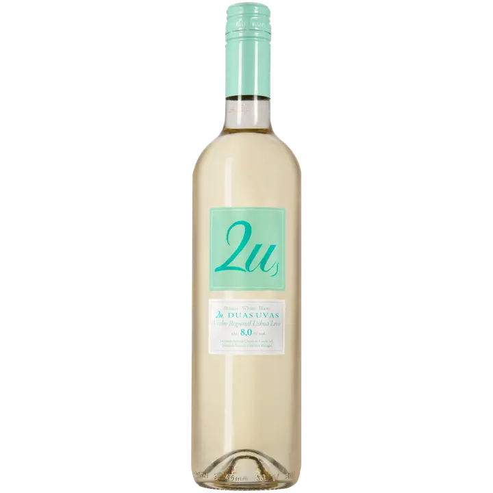 2U Duas Uvas Vinho Regional Lisboa valkoviini 8,0 til-% 75cl plo