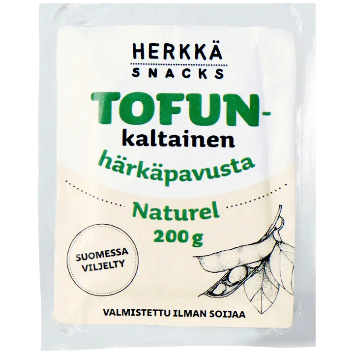 Herkkä Snacks Tofunkaltainen Naturel 200g