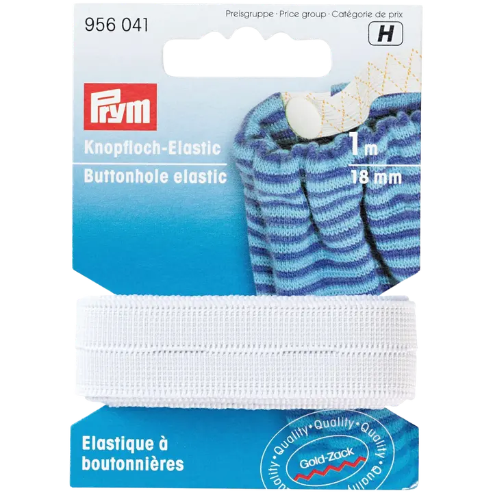 Prym reikäkuminauha 18 mm 1 m/pakkaus