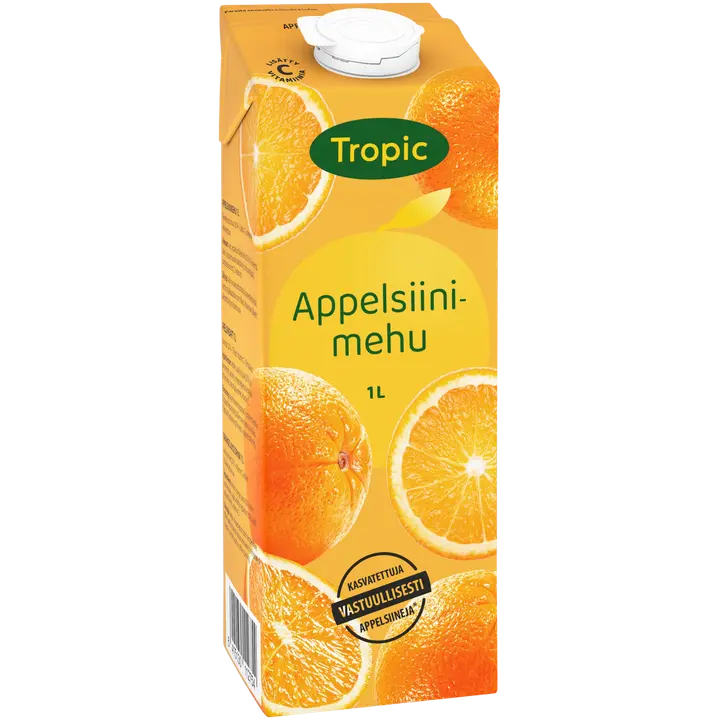 Tropic Appelsiinimehu 1 L