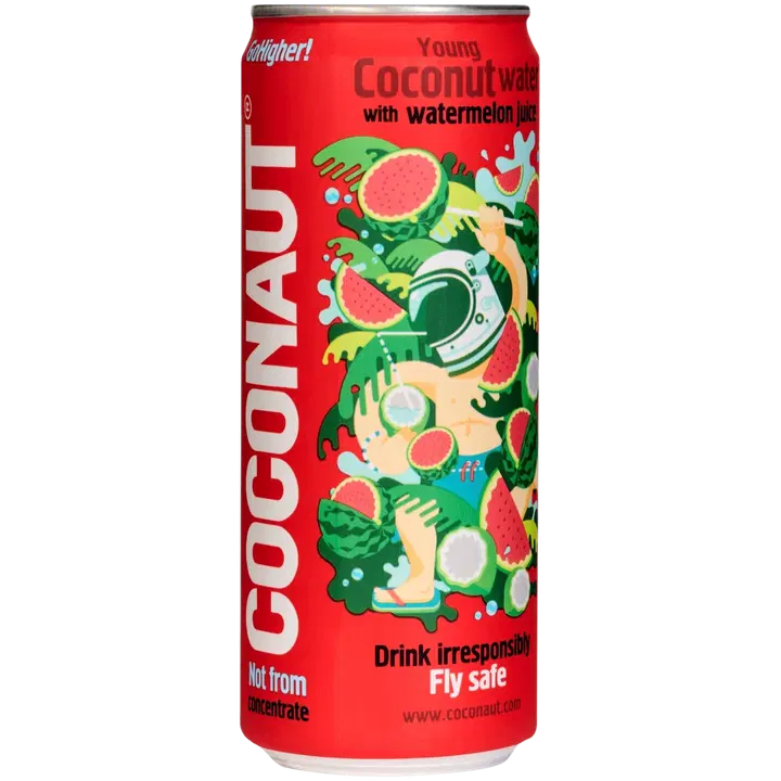 Coconaut Kokosvatten Vattenmelon 320ml