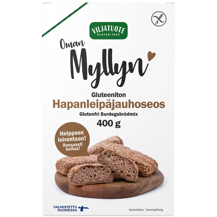 Virtasalmen Viljatuote Gluteeniton Hapanleipäjauhoseos 400g