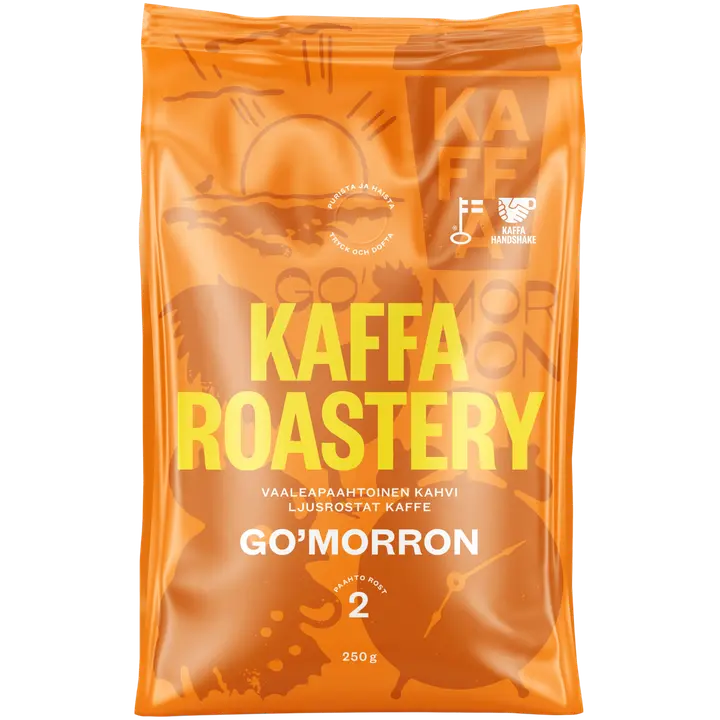 Kaffa Roastery Go'morron kahvipapu 250g