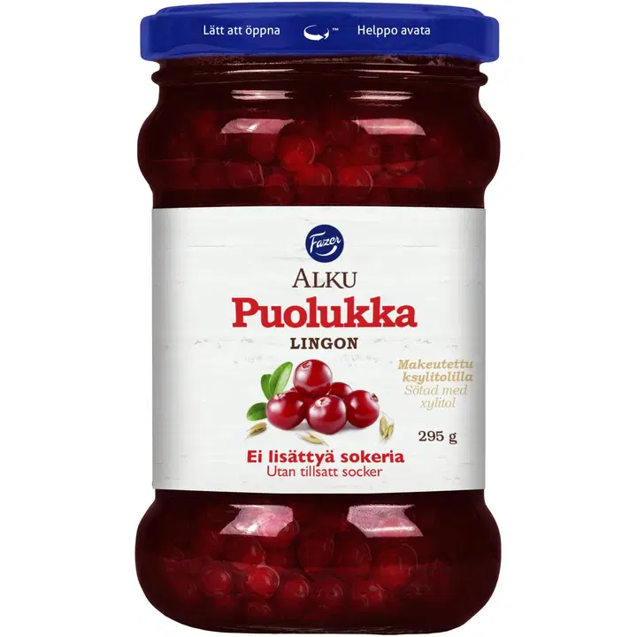 Fazer Alku Puolukka 295 g