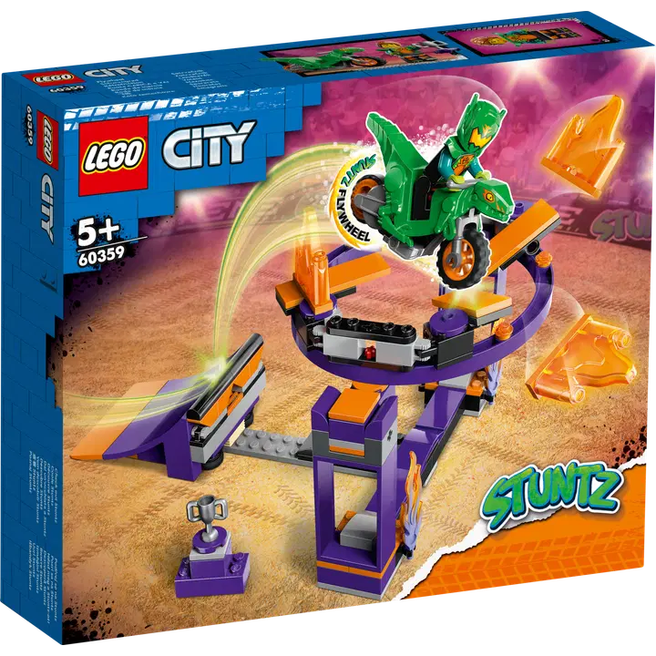 LEGO® City Stuntz 60359 - Donkkaus- ja ramppistunttihaaste