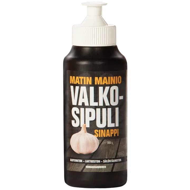 Matin Mainio valkosipulisinappi 300g