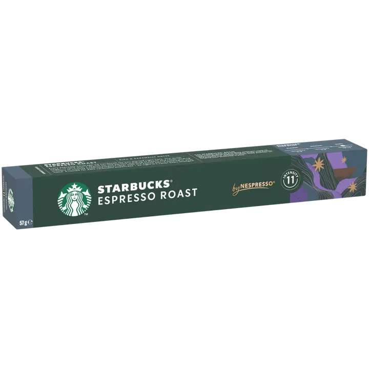 Starbucks Nespresso Espresso Roast 10 kaps/55g