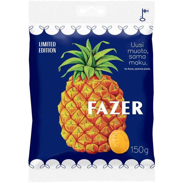 Fazer Ananas karkkipussi 150g