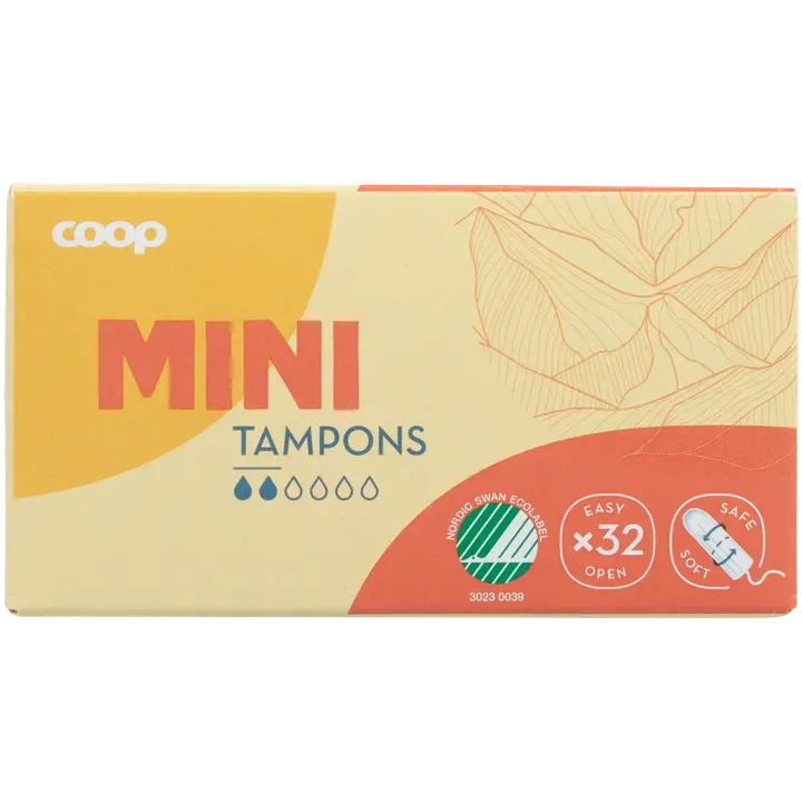 Coop tamponi mini 32 kpl