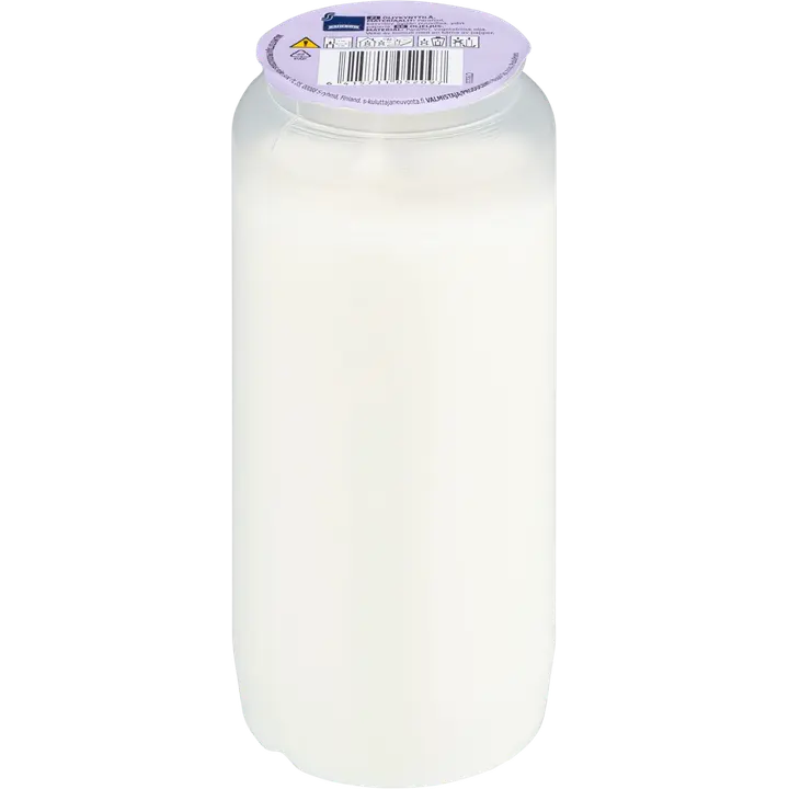 Õliküünal suur, valge