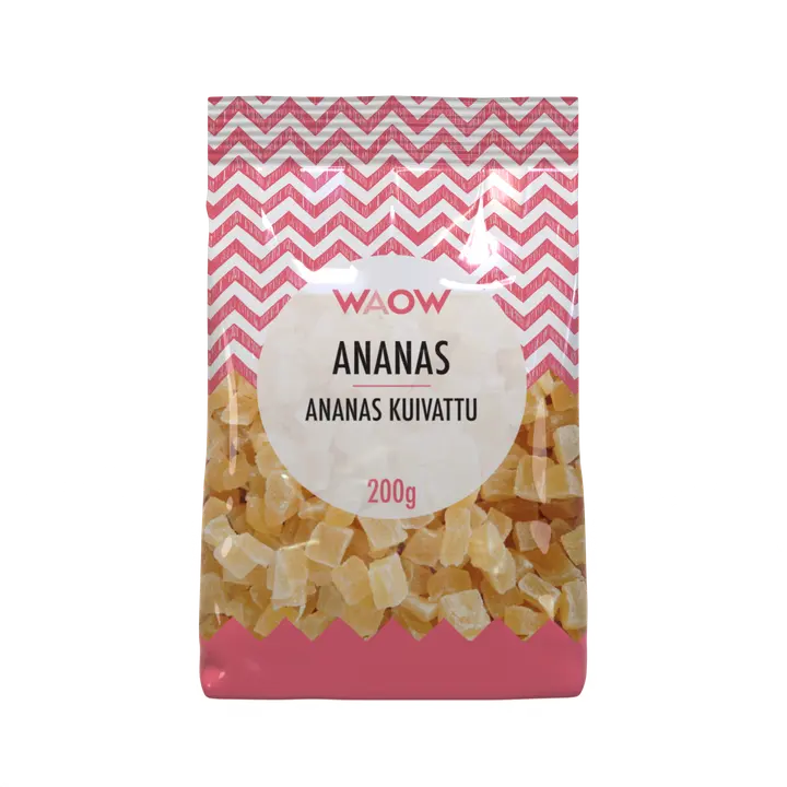 WAOW Ananas kuivattu 200 g