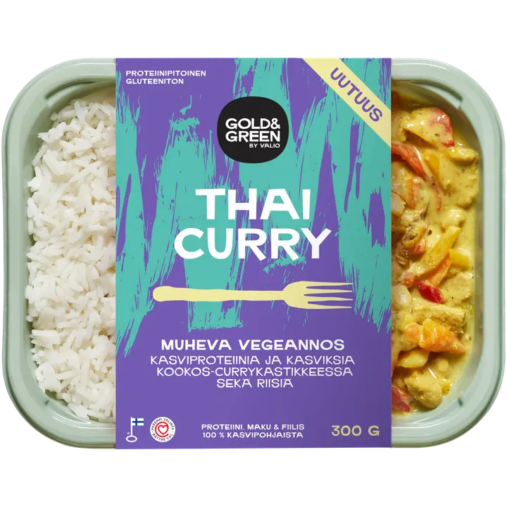 Gold&Green® Thai Curry ja riisi 300 g
