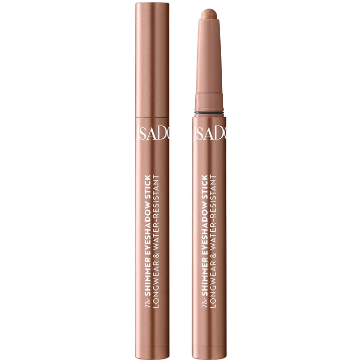 Isadora The Shimmer Eyeshadow Stick Longwear & Water-Resistant luomiväripuikko 41 Bronze Brown 1,2 g