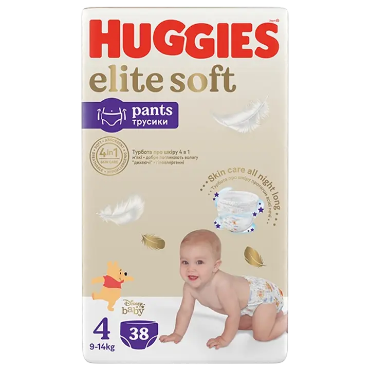 Huggies püksmähkmed Extra Care 4, 9-14kg 38tk