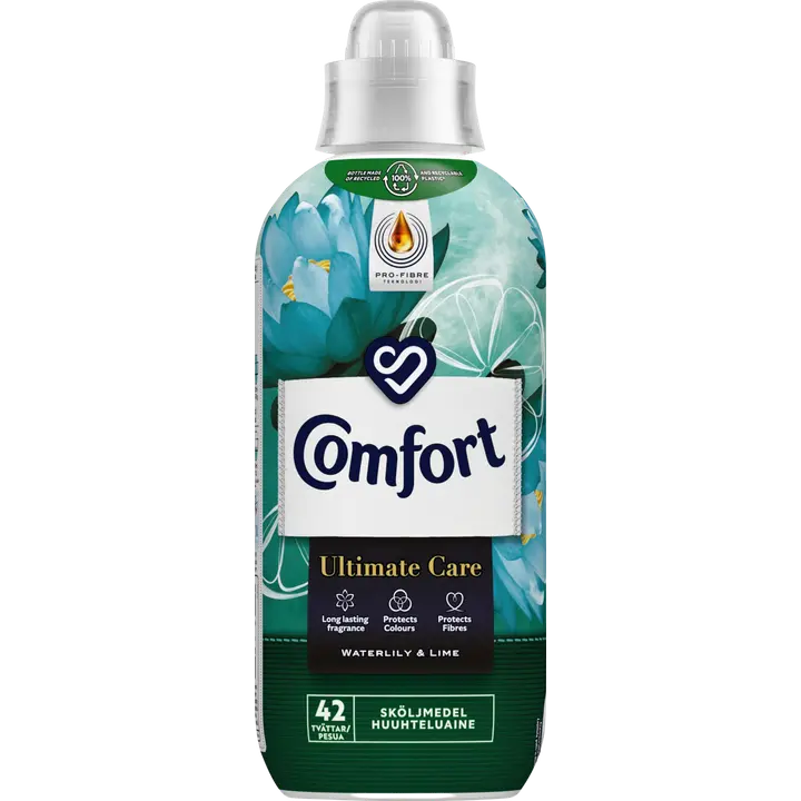 Comfort Waterlily & Lime Huuhteluaine Pitkäkestoinen tuoksu 762 ml 42 pesua