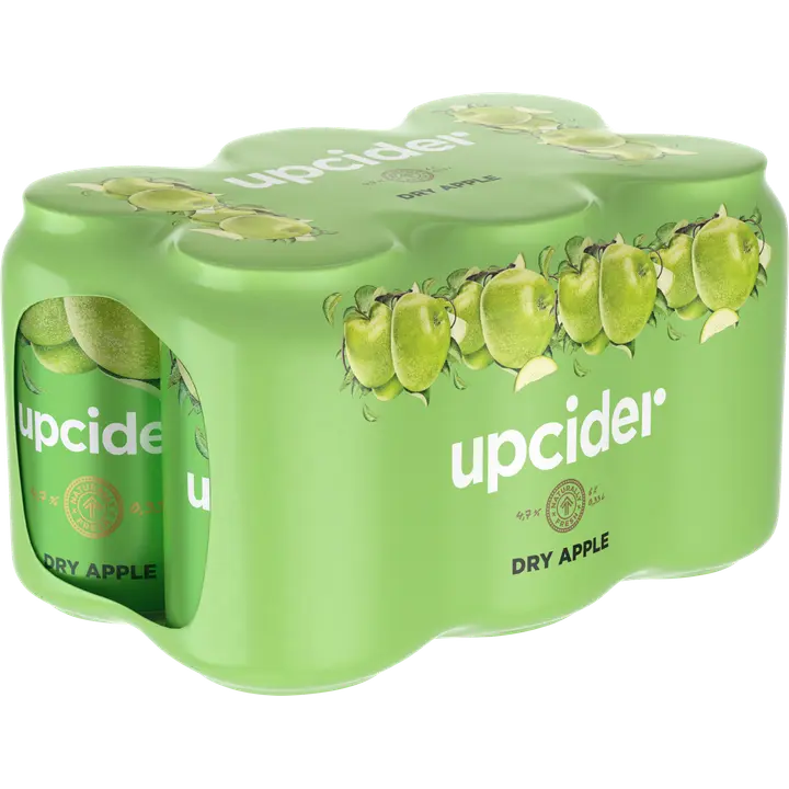 6 x Upcider Dry Apple siideri 4,7% 0,33 l