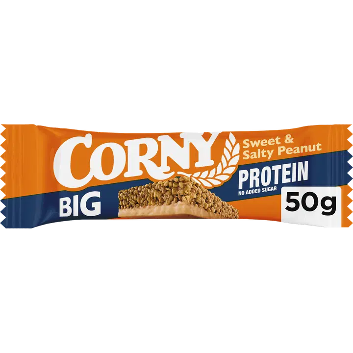 CORNY BIG Protein Peanut Sweet&Salty proteiinipatukka 50g