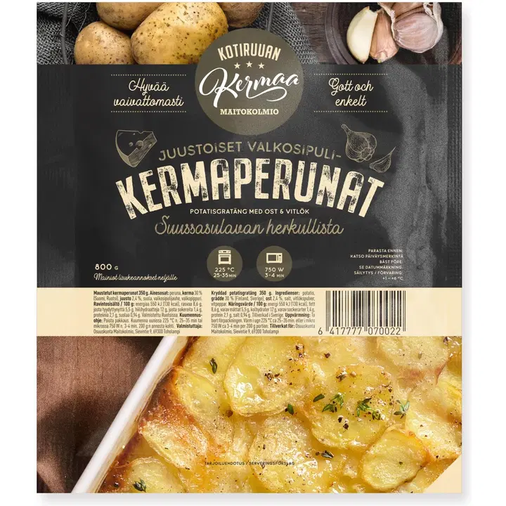Maitokolmio Kotiruuan Kermaa maustetut kermaperunat 800g