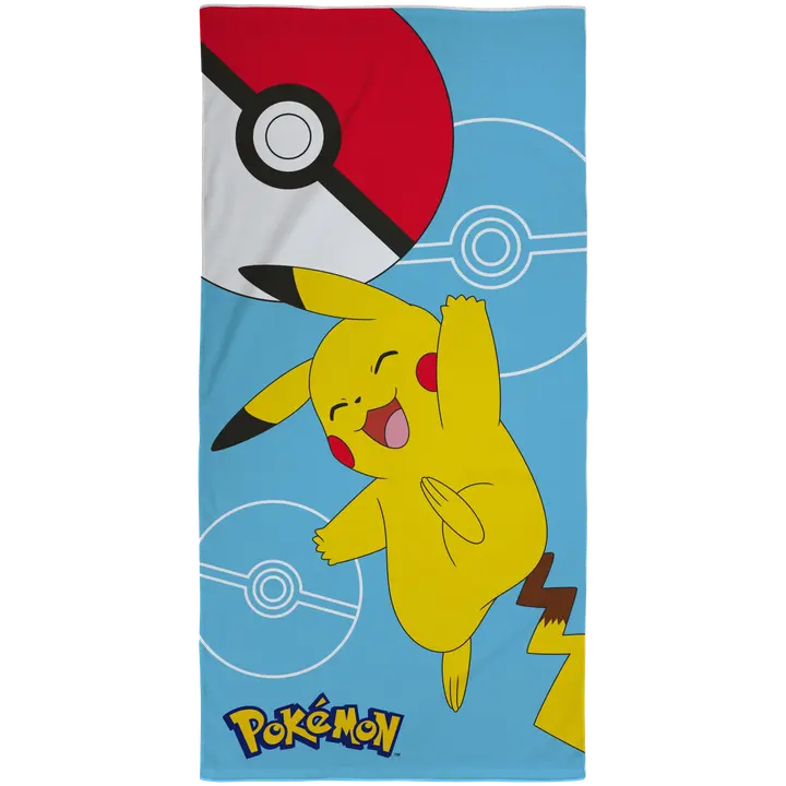Pokemon lasten kylpypyyhe 70 x 140 cm