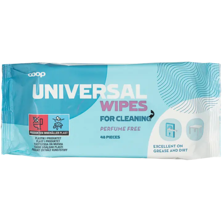 Coop hajusteeton yleispuhdistusliina 48 kpl