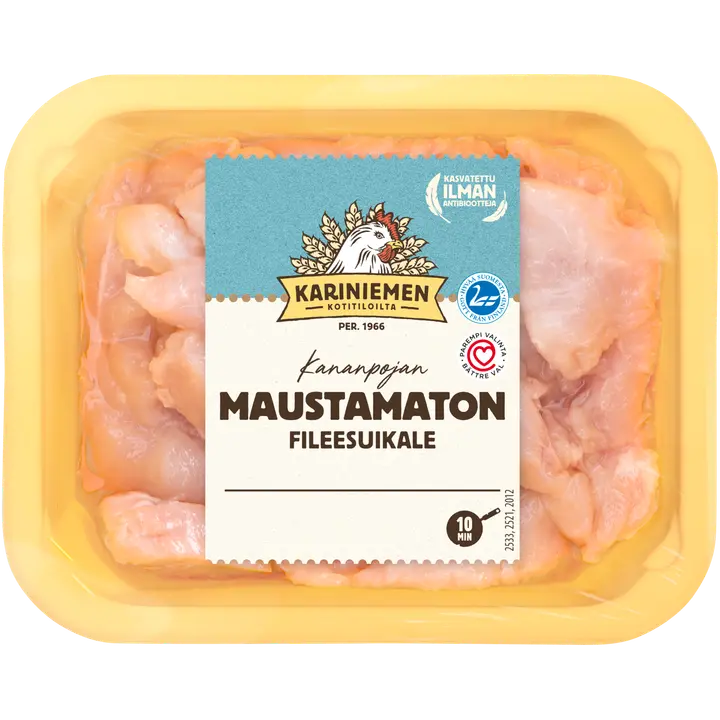 Kariniemen Kananpojan fileesuikale maustamaton 400 g