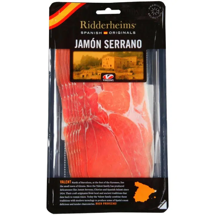 Ridderheims Valent Serranokinkku 100g