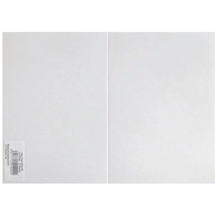 J.K. Primeco 2-osainen helmiäiskortti valkoinen 10kpl/pkt