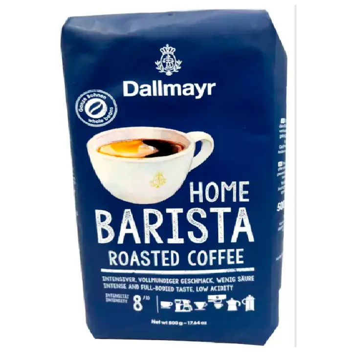 Dallmayr Home Barista röstitud kohvioad 500g