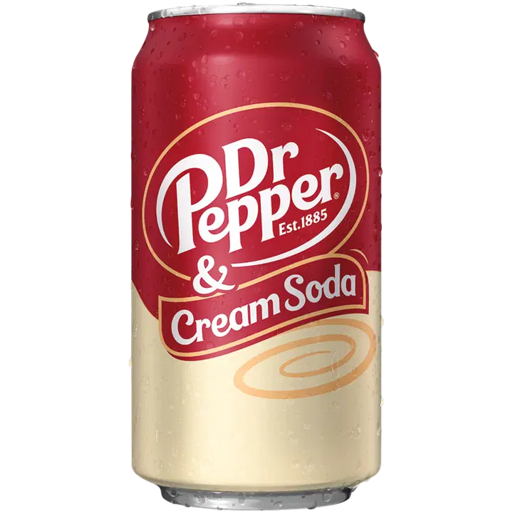 Dr Pepper & Cream Soda virvoitusjuoma tölkki 0,355 L