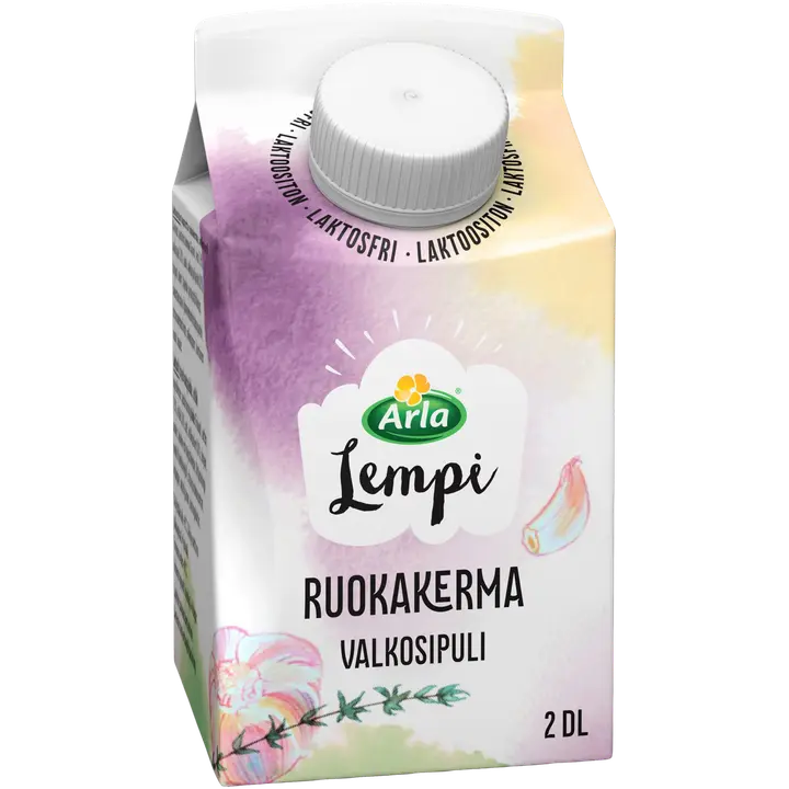 Arla Lempi Valkosipuli ruokakerma laktoositon 2 dl