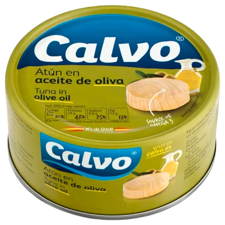 Calvo tuunikala filee oliiviõlis 160 g