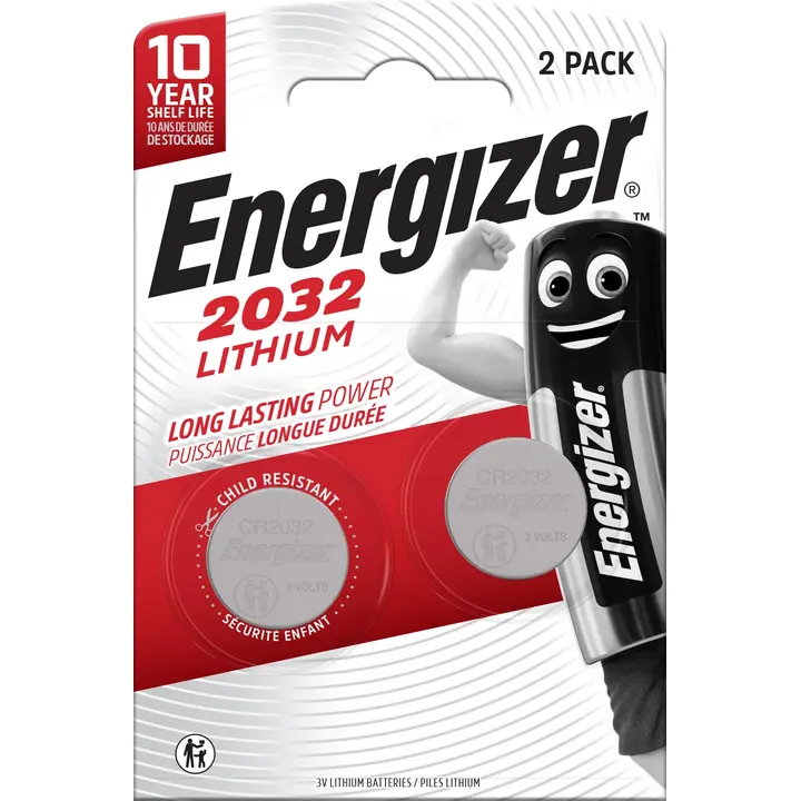 Energizer liitiumpatarei cr2032 3v 2tk