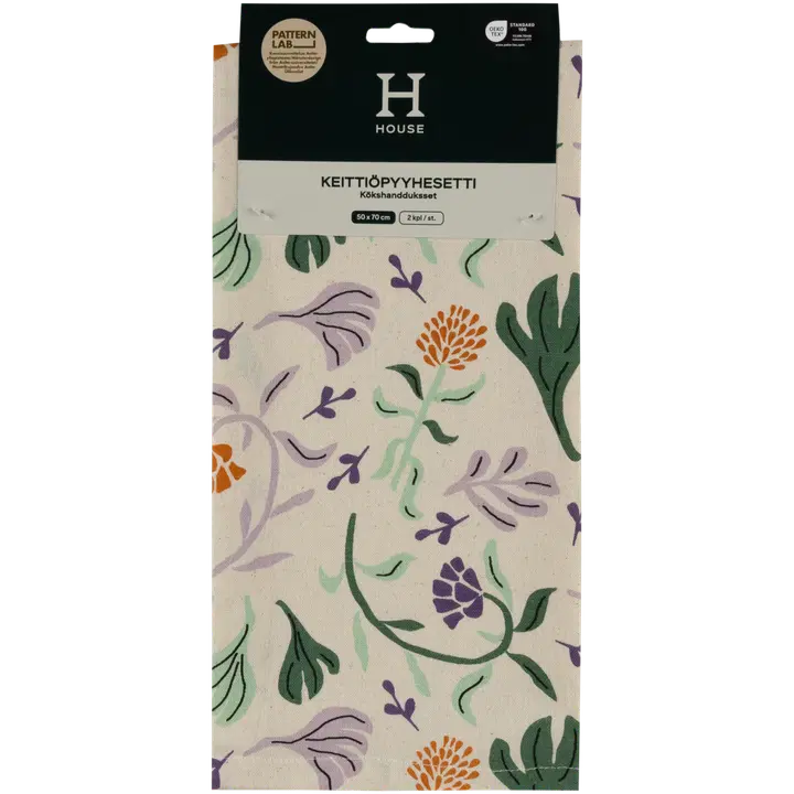 House keittiöpyyhe Puutarha 2-pack