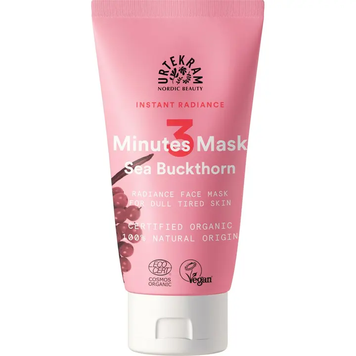 Urtekram Instant Radiance 3 minuutin Kasvonaamio 75ml