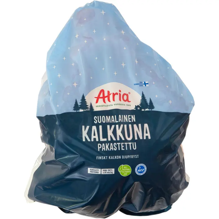Atria Kokonainen Kalkkuna Pakaste n5,0-5,9kg